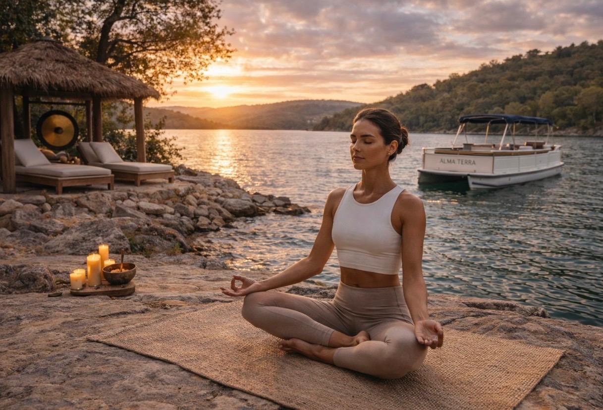 Yoga at the last light