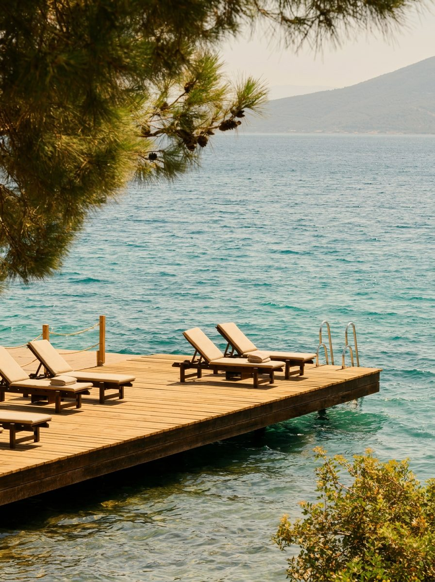 Into the lake