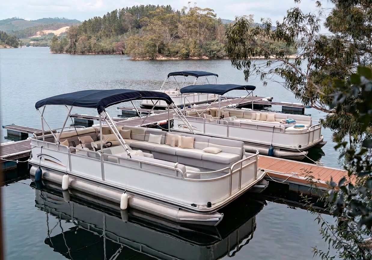 Electric pontoons